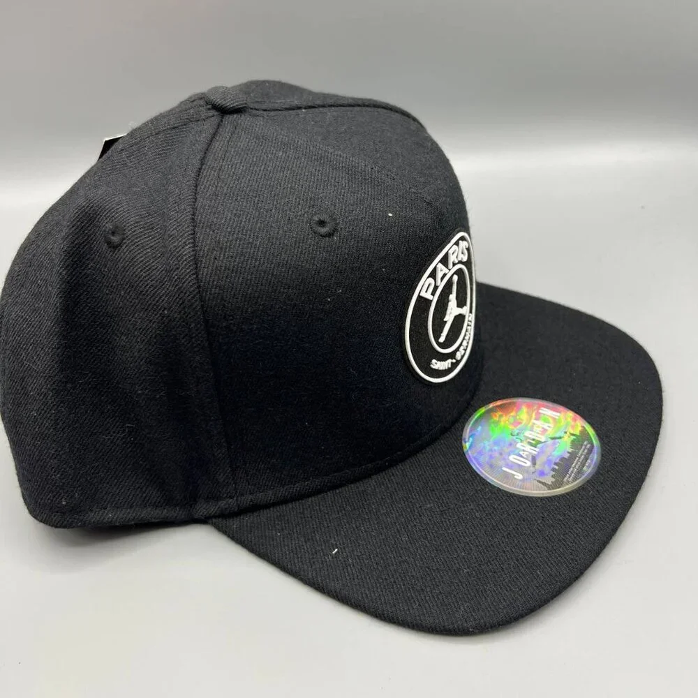 Air Jordan Paris Saint Germain Hat Men Black Jumpman Snap Back Cap‎ New